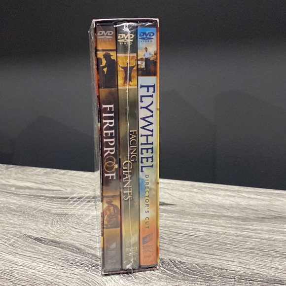 NEW: Triple Feature: Fireproof/Facing the Giants/Flywheel - 3-DVD Set - Picture 4 of 4